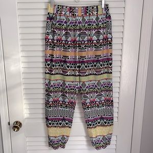 Atmosphere Tribal Aztec Lightweight Printed Pants